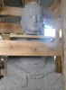  Product image 2 of the product “Seated Buddha made of high value riverstone with the hand gesture “meditation”, height 76cm. Stonemason’s work ”